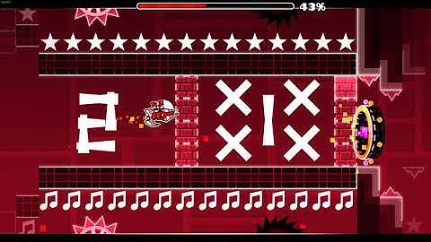 Geometry Dash Hard Demon | season2 Lv3 Hell (IamXstep)