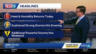 Iowa weather: Spring heat will bring back the severe weather