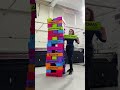 Новое развлечение — Гигантская мягкая Дженга!😯