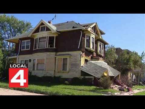 Detroit family displaced three weeks after EF-2 tornado damages east side home