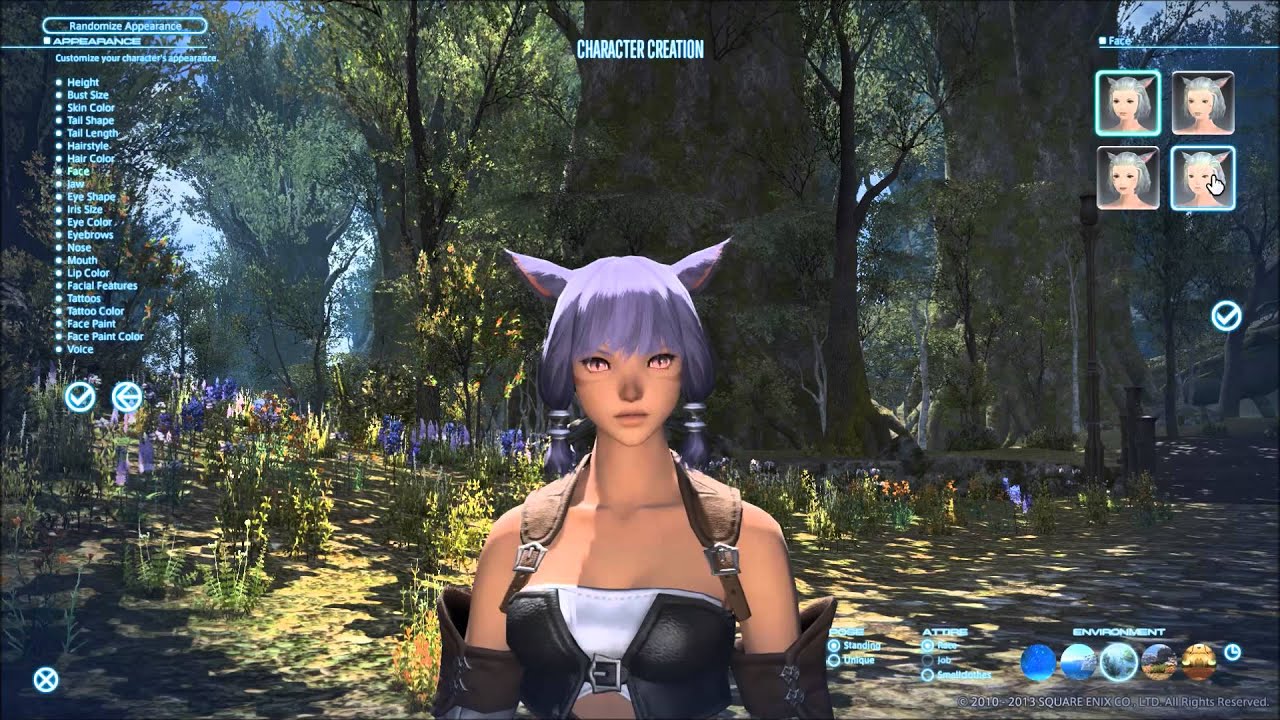 FFXIV Miqote Female Seeker of the Sun Character Creation E15 - YouTube.