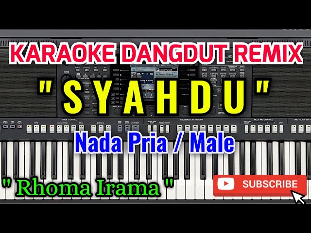 Syahdu Karaoke - Karaoke Syahdu Nada Pria / Male - Rhoma Irama class=