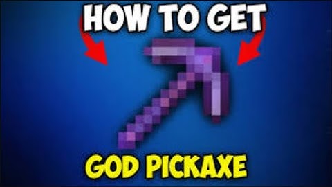Best guide to make GOD Pickaxe in MINECRAFT 1.21