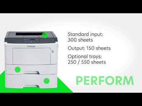 Lexmark MS317DN A4 Mono Laser Printer