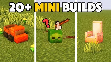 20 Compact Build Hacks for Your Minecraft World!