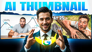 How To Create Stunning YouTube Thumbnails With Nano Banana AI 🔥 (Like Big Creators!)