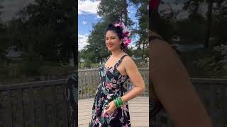 It has pockets - Kalani dress 💜 ft. linda_von_flames #HellBunny #retro #rockabilly  #ItHasPockets