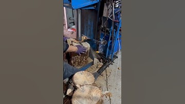 Wood Splitting Machine #shorts