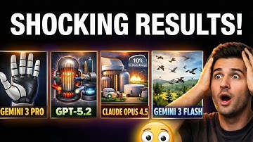 Benchmarks Lied? Gemini 3 Flash vs GPT-5.2 vs Claude (Real Tests) 