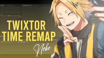 Twixtor and Time RemapTutorial For After Effects