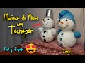 Cómo hacer hermosos Muñecos de nieve con Tecnopor 😍⛄ Manualidades Lechy ✅