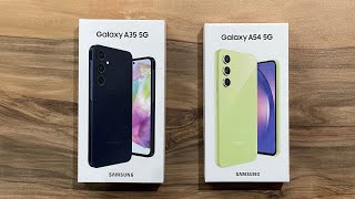 Samsung Galaxy A35 vs Samsung Galaxy A54