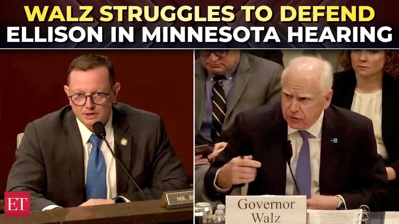 ‘He assured fraudsters to help…’: Walz crumbles as Burlison hits him with shock audio of AG Ellison