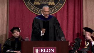 Robert J. Grey, Jr. speaks to Elon Law graduates about the importance of integrity