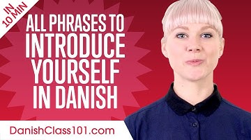 ALL Phrases to Introduce Yourself like a Native Danish Speaker