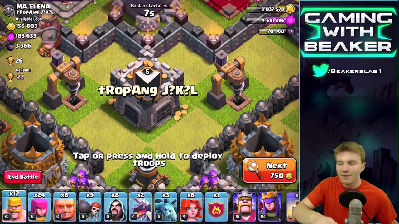 Clash of Clans EPIC COC CHALLENGE THE LUCKY DRAGON  CAN WE DO IT
