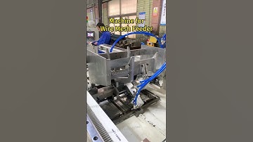 Machine for Wire Mesh Feeder #automatic #machine #wiremesh