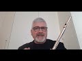 #flute Tutorial: Respirazione diaframmatica e sostegno, gli elementi fondamentali per un bel suono.