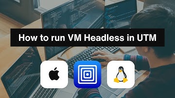How to run VM headless in UTM (Eng)
