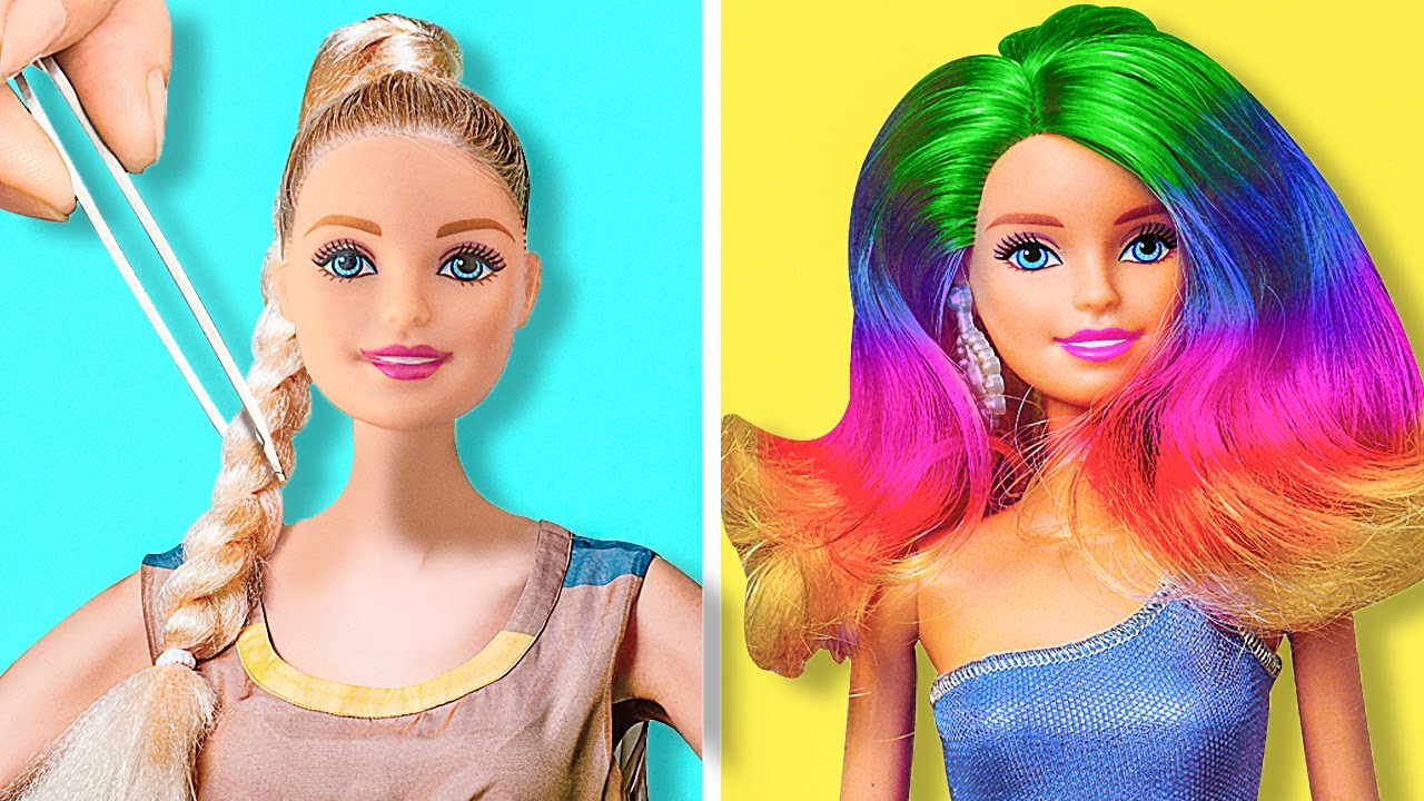 36 BARBIE DOLL CRAFTS THAT WILL MAKE YOU SO HAPPY - YouTube