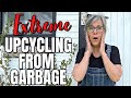 Extreme upcycling from garbage  trash to treasure home decor