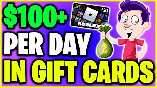 How To Earn $100+ Per Day in FREE Gift Cards as a KID / TEENAGER! (Make Money Online)