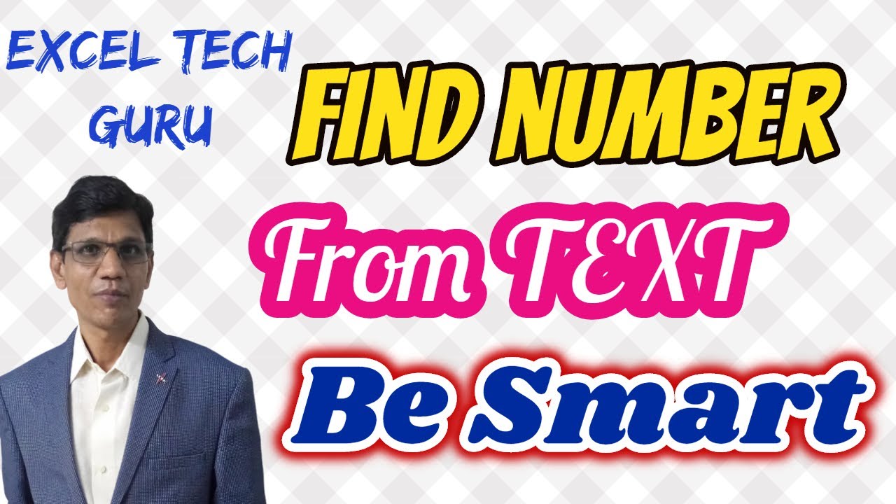 Excel Find Number From Text
