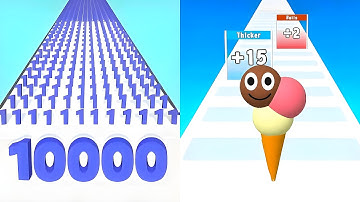 MAX LEVEL Ice Cream Rush vs Number Master  💥 NEW UPDATE 2025 GAMEPLAY