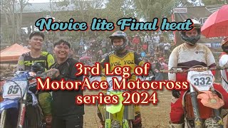 Novice Lites Final heat.The Bullet of Kiblawan iniwan ang lahat.ang lakas grabi.3rd leg of Motorace.