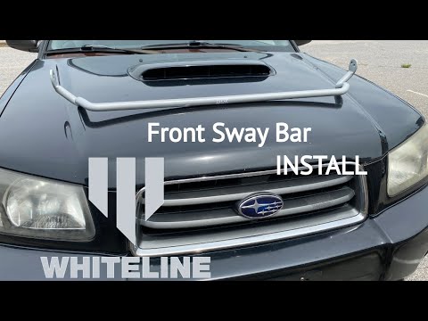 Front Sway Bar Install on 2005 Subaru Forester XT