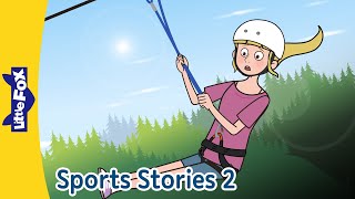 Explore Unusual Sports: Sled Hockey, Zip-lining, Gymnastics, and Retro Basketball! | Little Fox Explore Unusual Sports: Sled Hockey, Zip-lining, Gymnastics, and Retro Basketball! | Little Fox