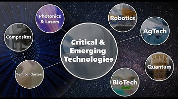Critical & Emerging Technologies: Strategic Industry Cluster