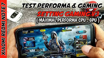 Test Performa & Gaming Custom Rom Nusantara Project V1.1 LTS | Setting Gaming V3 Xiaomi Redmi Note 7
