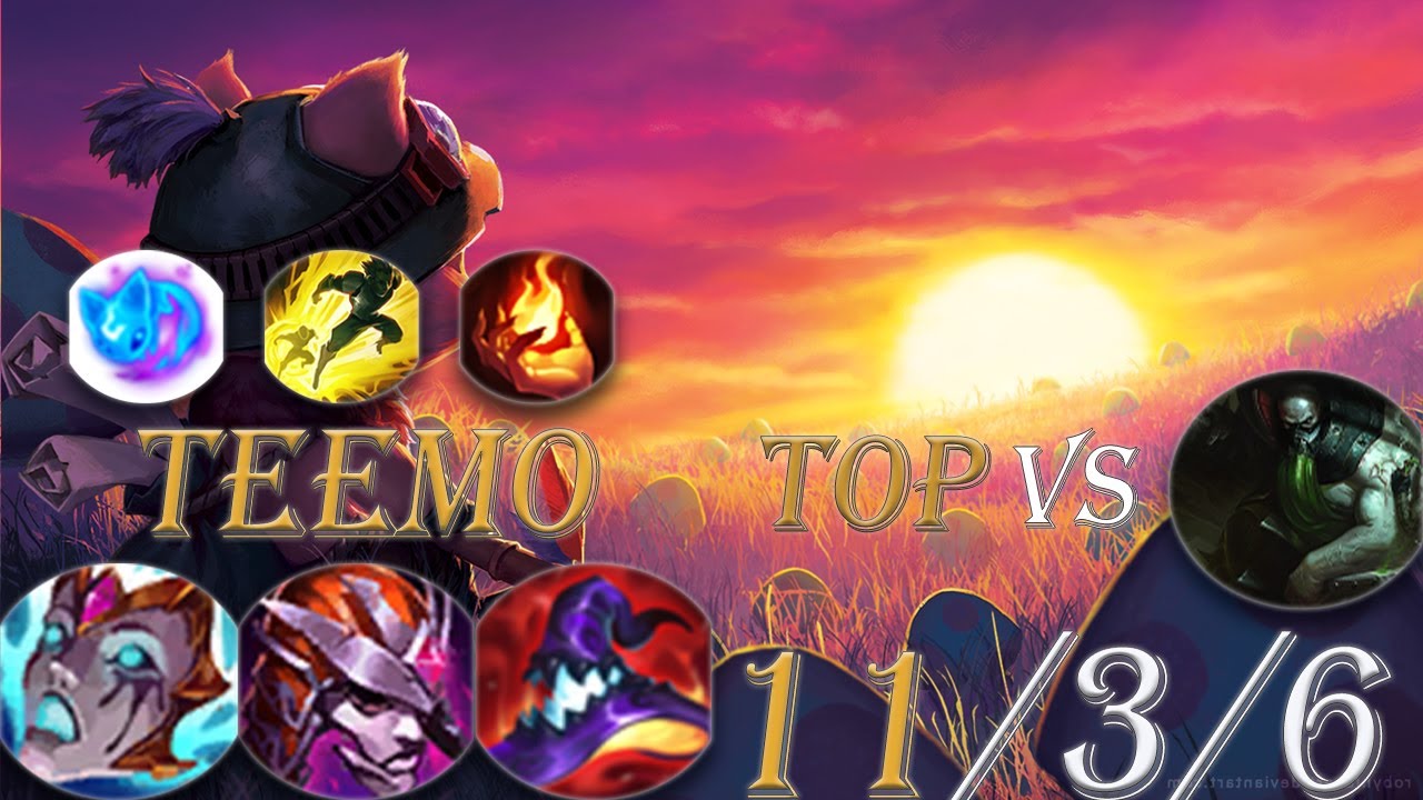 Teemo Vs Urgot Top. Is This The Best Strategy To Poke Enemy And Push Out Of Lane? League Of Legends