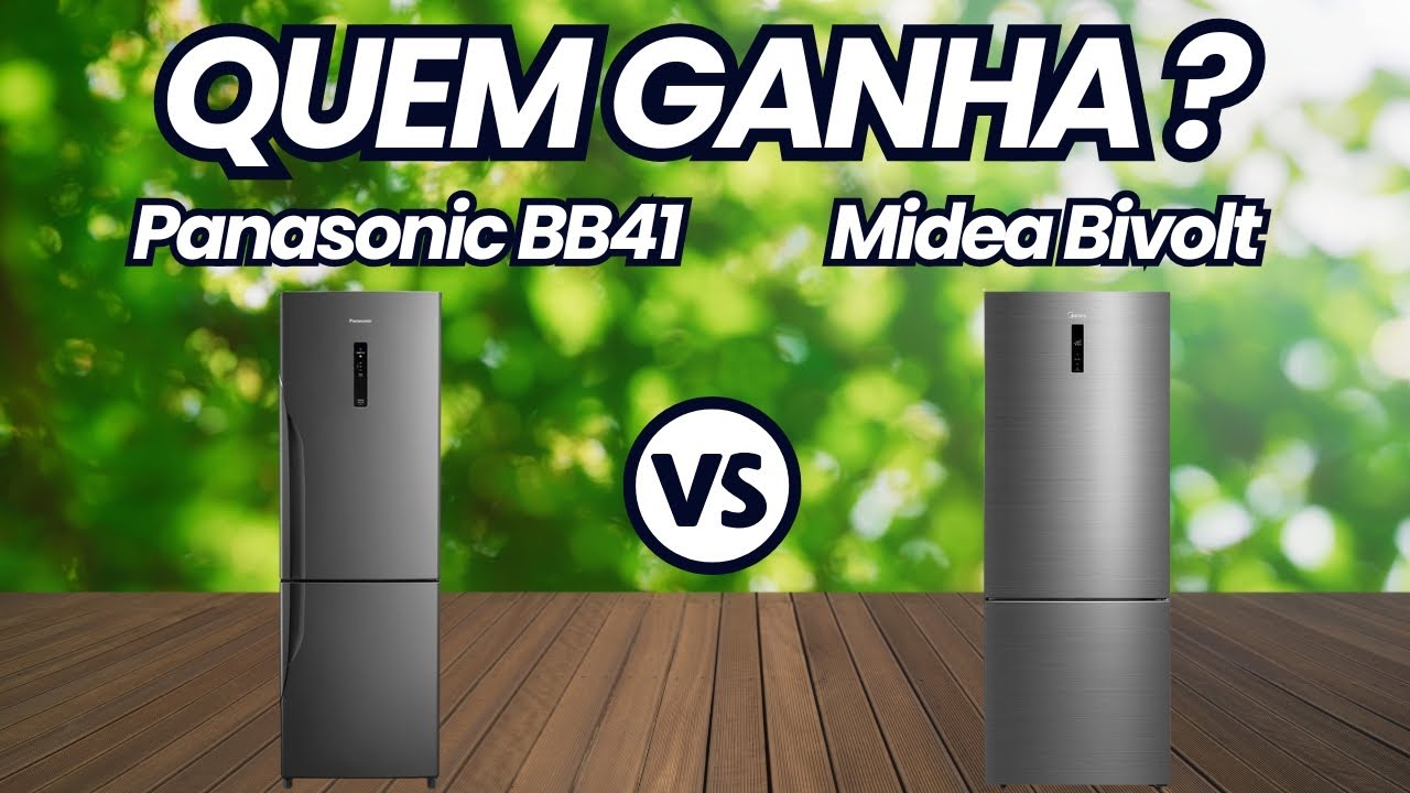 🏆 A Melhor Geladeira Inverse de 2025 Panasonic BB41 vs Midea Inverter ...