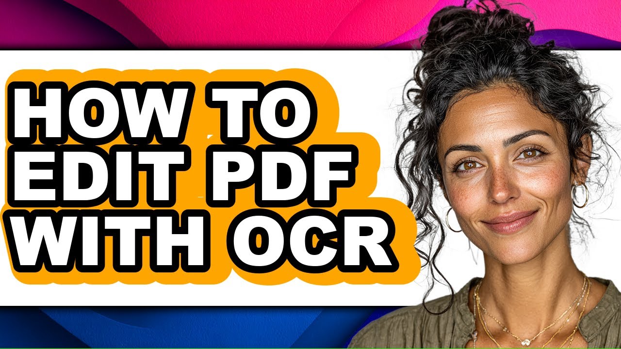 How to Edit Pdf with Ocr - Easy Guide
