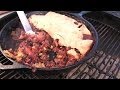 How to grill Meat and Bean Pit Pie | Recipe