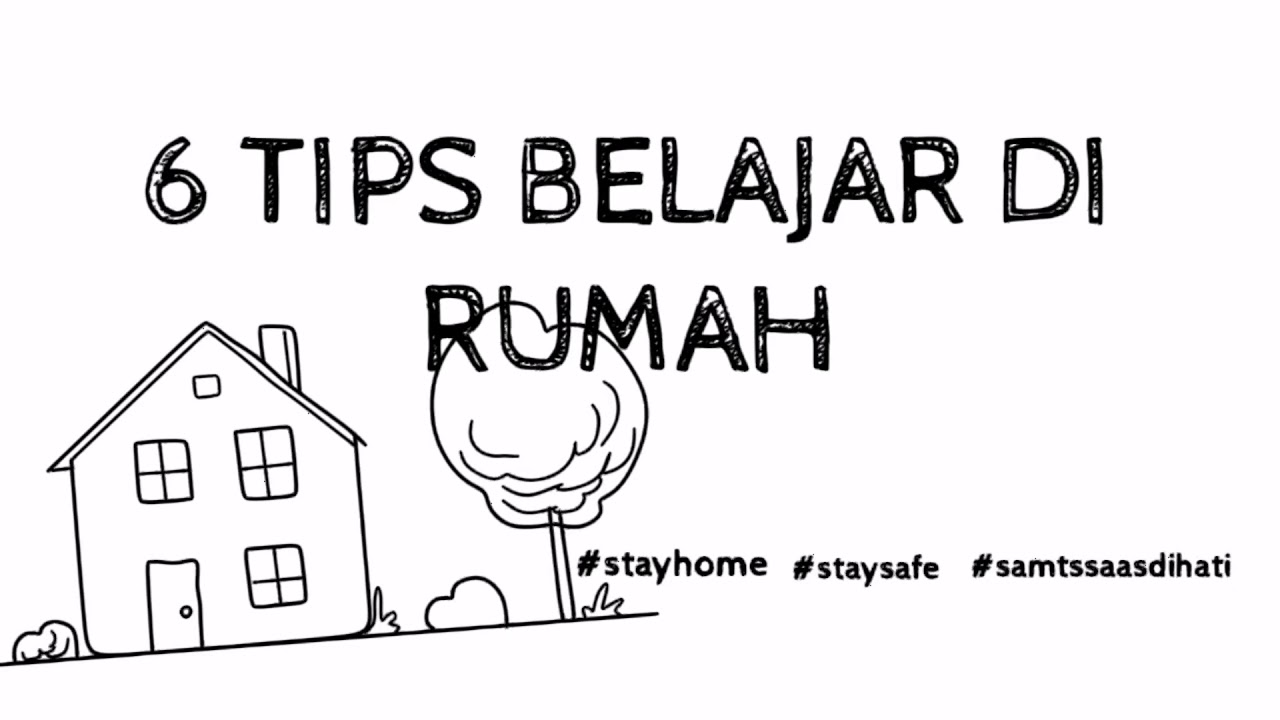 Tips Belajar di Rumah - YouTube