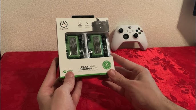 Unboxing Kit CARGA Y JUEGA De POWER A Para Mando XBOX SERIES S/X 