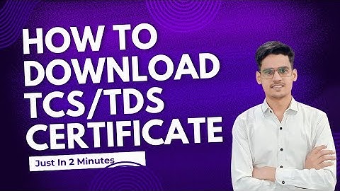 How to download TCS Certificate in 2 Minutes #tcs #tcscerficate #tds #tdscerficate #form27D #rn4s