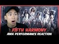 FIFTH HARMONY - THAT'S MY GIRL AMA 2016 PERFORMANCE REACTION // Reactions With Red Guy