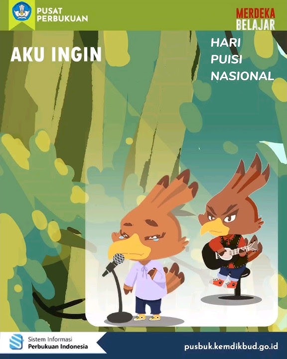 Selamat Hari Puisi Nasional #sobatsibi #poem #puisi  kunjungi juga instagram: buku_kemdikbud