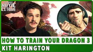 How To Train Your Dragon The Hidden World On-Studio Interview With Kit Harington Eret