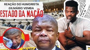 GILMARIO VEMBA REACTS TO JOÃO LOURENÇO