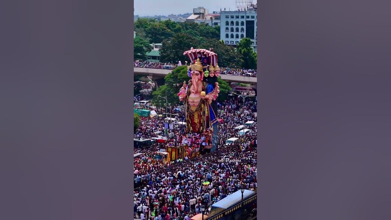 Ganesh Visarjan 2024 Hyderabad Scrollz Studio YouTube