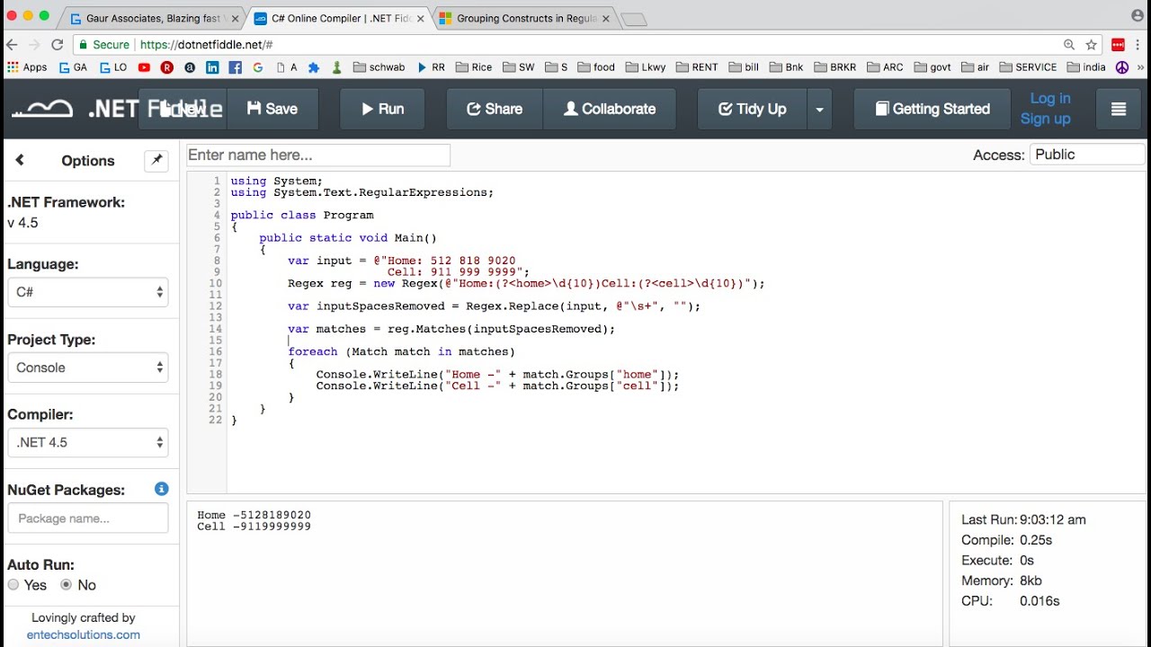 C regular expression groups in 5 min youtube