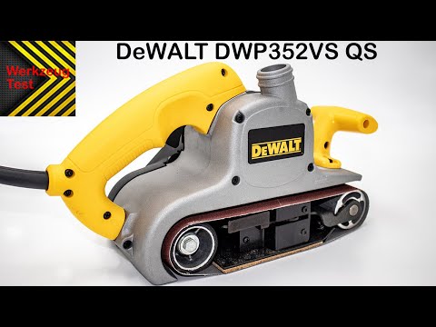 Bandschleifer DeWalt DWP352VS QS - Werkzeug Test  - Top oder Flop?