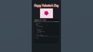 CSS Special - Sweetheart (Valentine ngọt ngào) #valentinesday #tutorial #howto #css #shorts