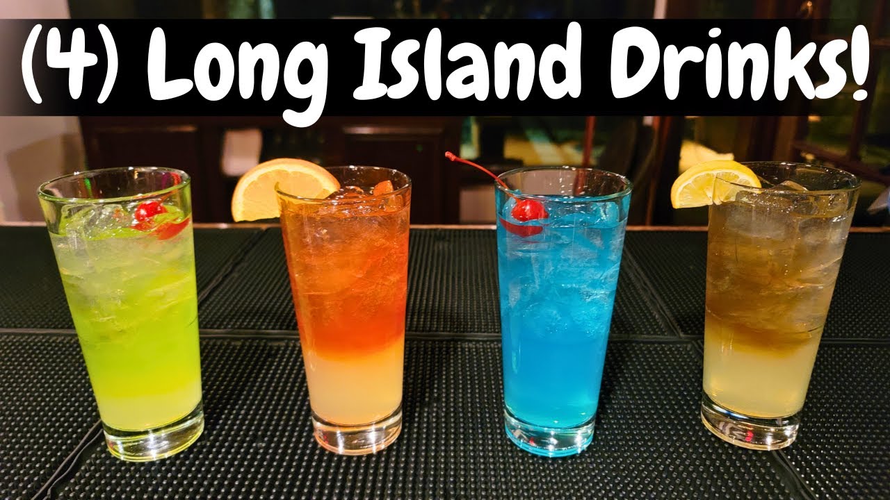 Коктейли Лонг-Айленда: что обязательно попробовать барменам