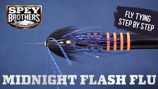 Tying A Midnight Flash Flu - Tube Fly